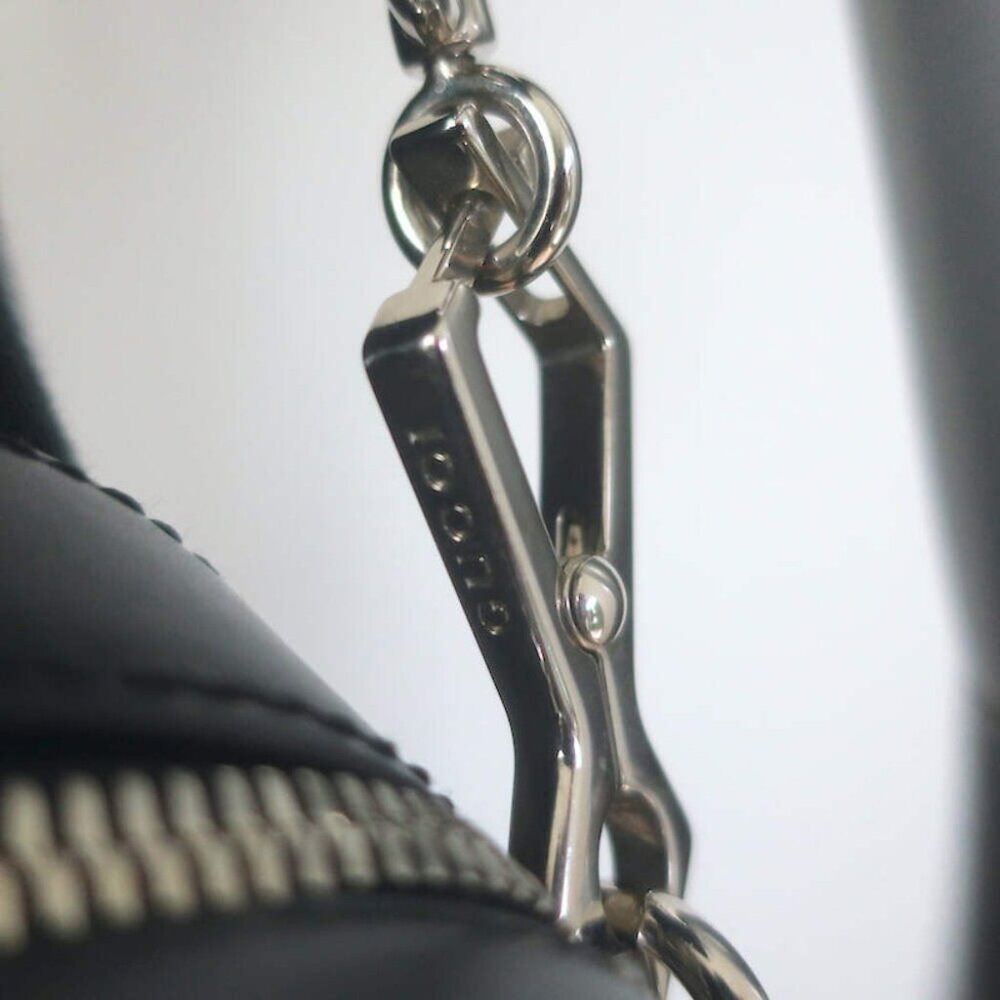 Gucci Small GG Supreme Crossbody Camera Bag Black Monogram Canvas & Leather - Picture 3 of 16